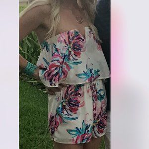 Yumi Kim Wild Impressions Silk Romper